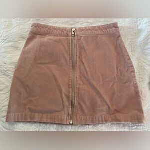 Art Class Size Large 10/12 Girl’s Zip-Up Corduroy Skirt